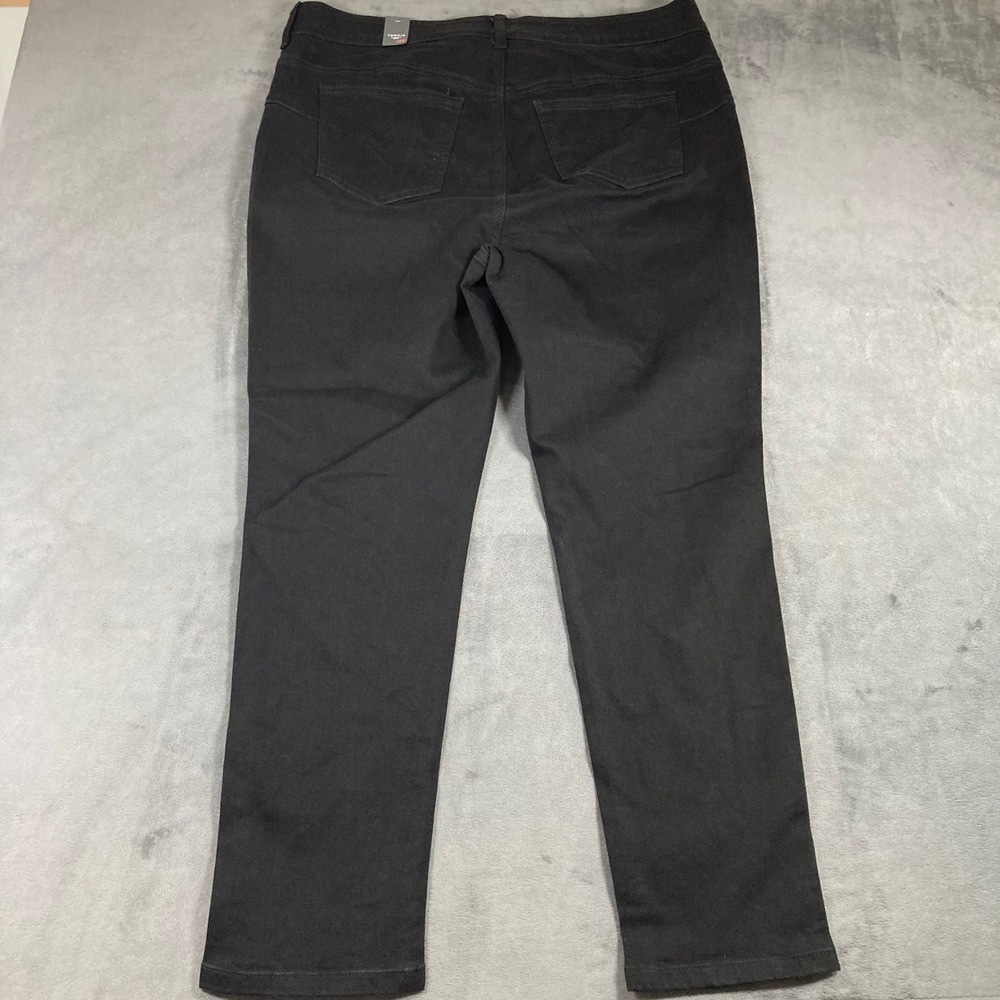 Torrid Bombshell Skinny Jeans Womens 18R Black Rhinestone Super Soft Stretch - Picture 3 of 7